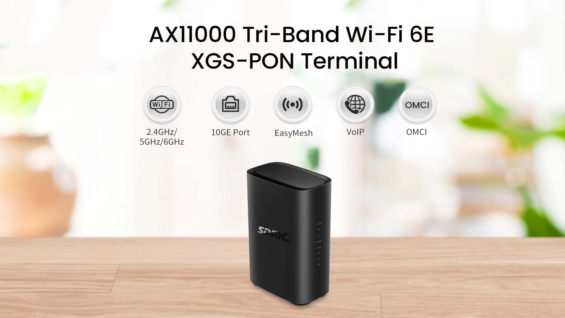 Wi-Fi 6E XGS-PON