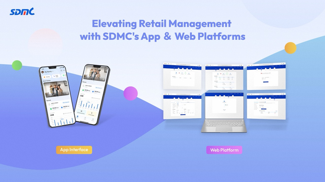 Elevating Retail Management with SDMC's Comprehensive App and Web Platforms