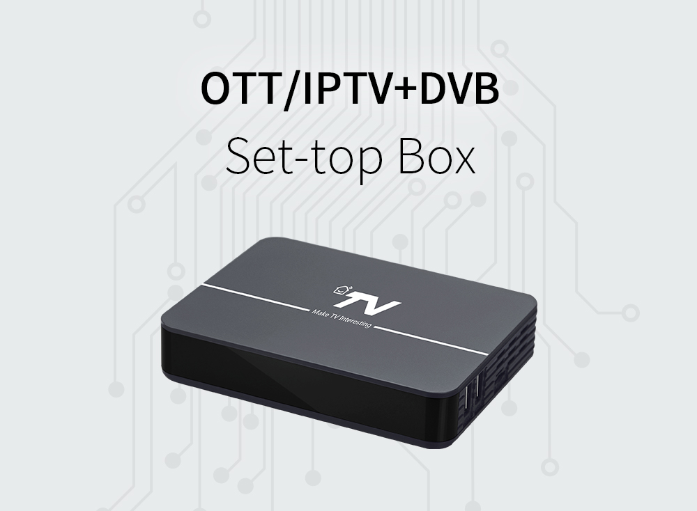 hybrid ott+dvb set top box