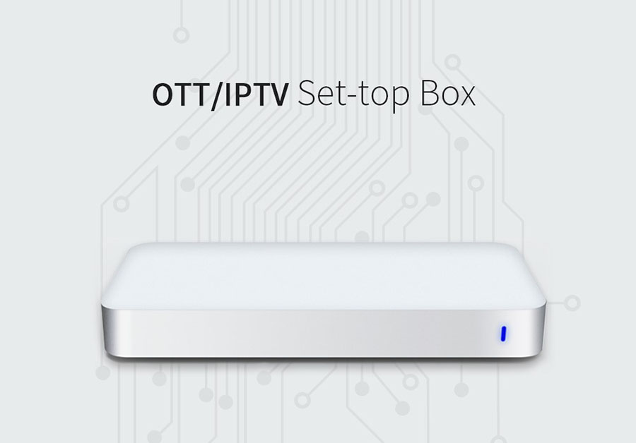 Android OTT TV Box with DRM and Middleware Powered by Amlogic S812