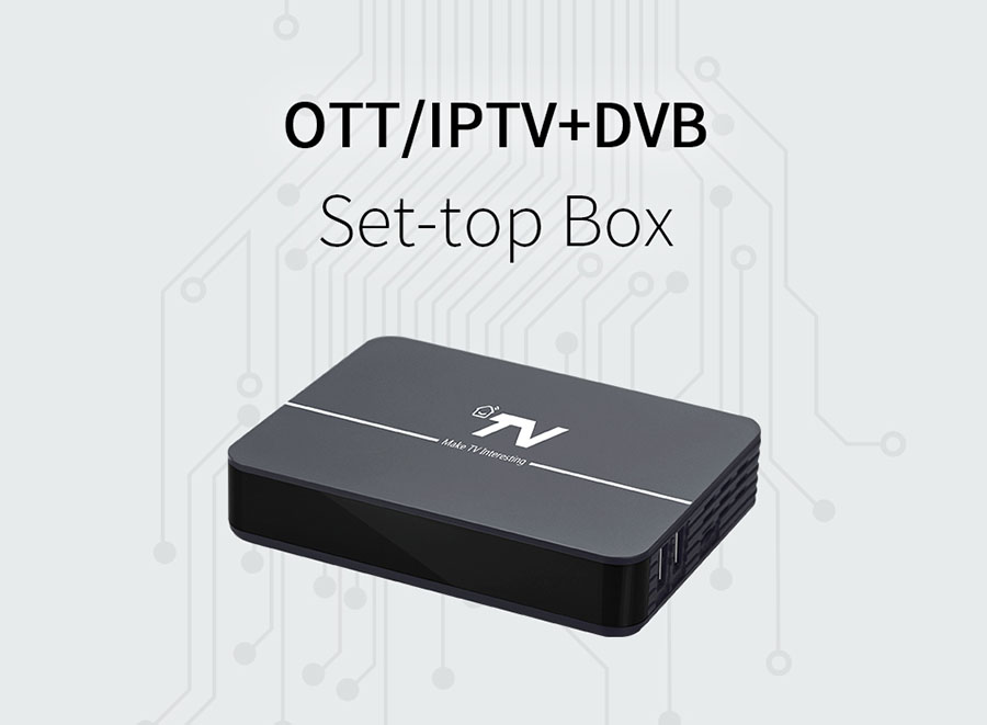 DV3004-C OTT DVB-C Hybrid Set-Top Box for Cable TV 