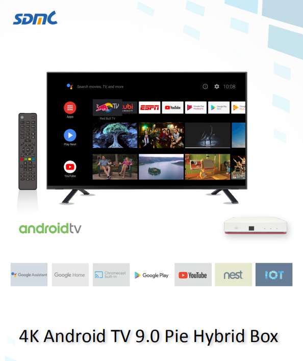DV8545-C 4K Android TV OTT+DVB-C STB with Amlogic S905X2 processor DV8545-C 4K Android TV OTT+DVB-C STB with Amlogic S905X2 processor