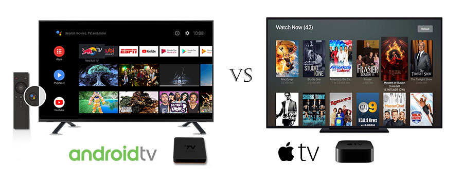 Android tv vs android