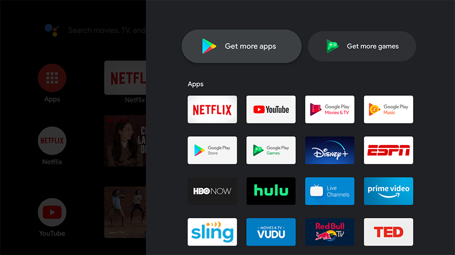Android TV Dongle with Google play store