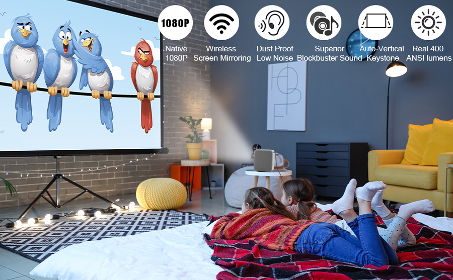Android TV Smart Projector