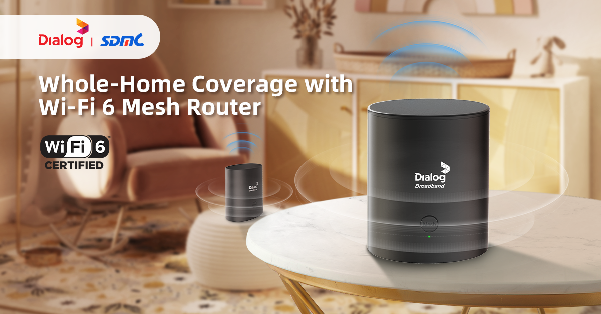 SDMC Wi-Fi 6 mesh router