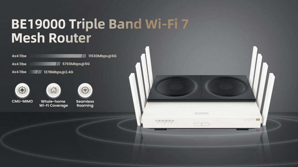 Wi-Fi 7 Mesh Router