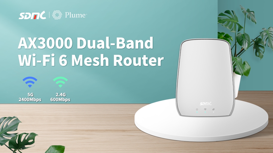 AX3000 Dual-Band Wi-Fi 6 Mesh Router