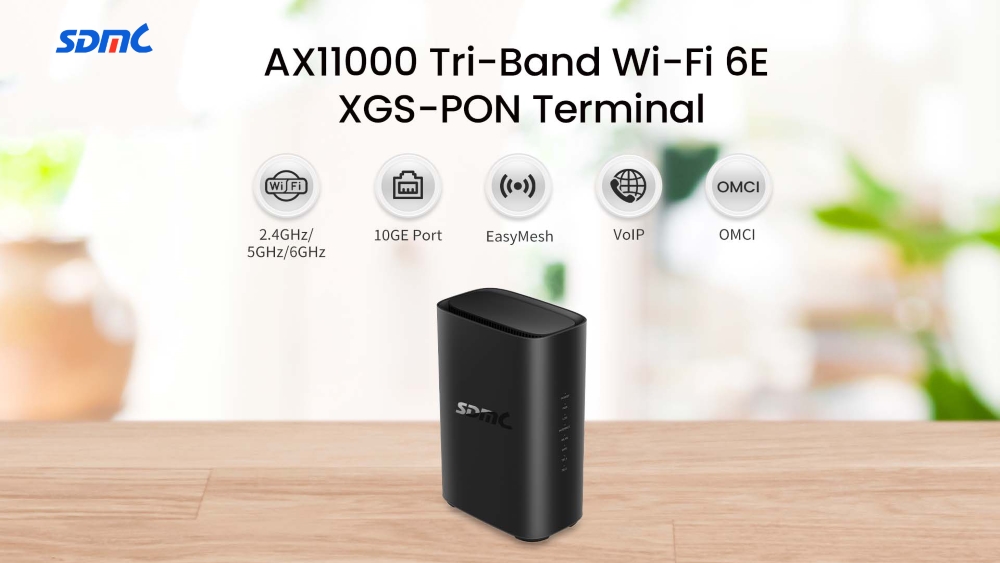 WiFi6E XGS-PON Terminal (NP1X80EXGS)