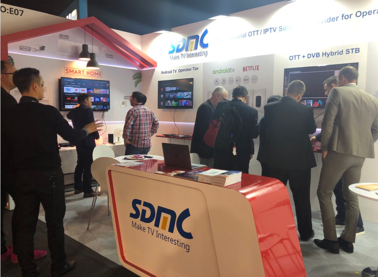 SDMC brings the latest Android TV Solution to IBC2019