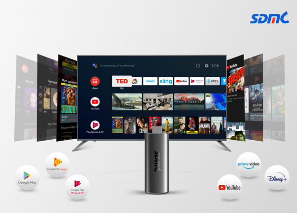 SDMC unveils brand-new 4K AV1 Android TV Streaming Stick