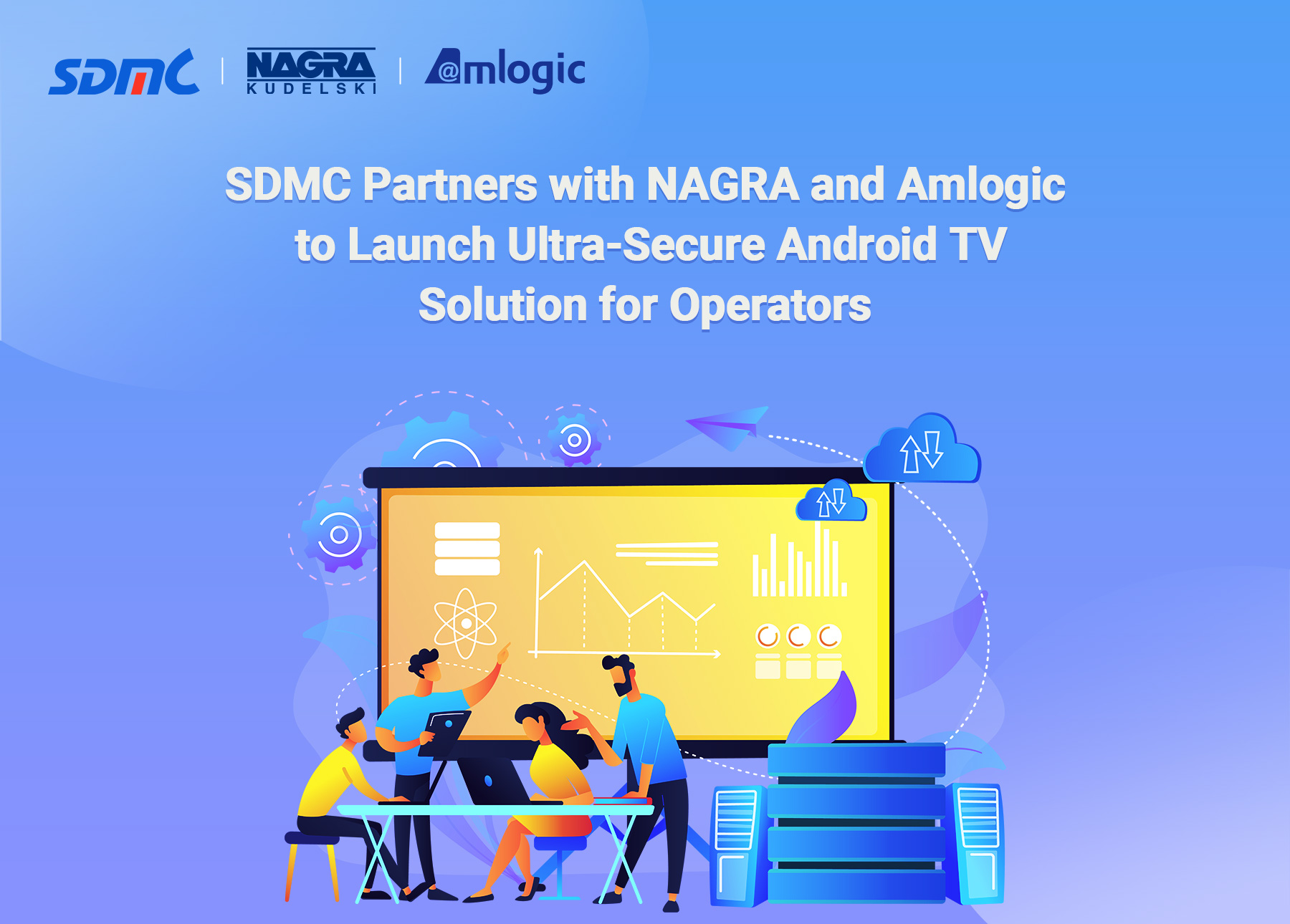 SDMC Partners with NAGRA and Amlogic to Launch Ultra-Secure Android TV Solution for Operators 
