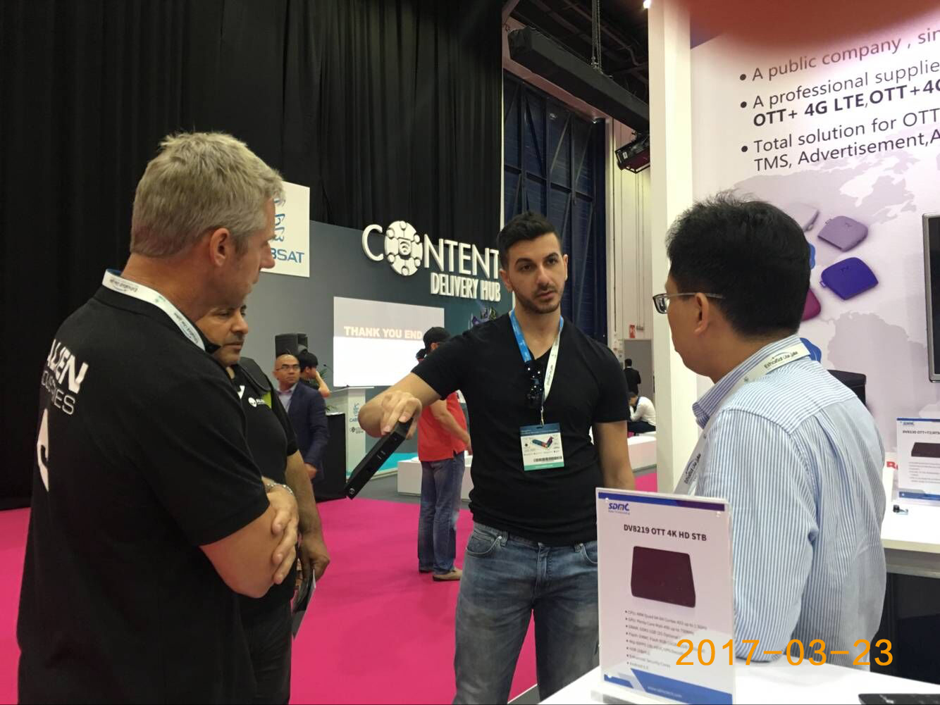 SDMC CABSAT 2016 ONSITE