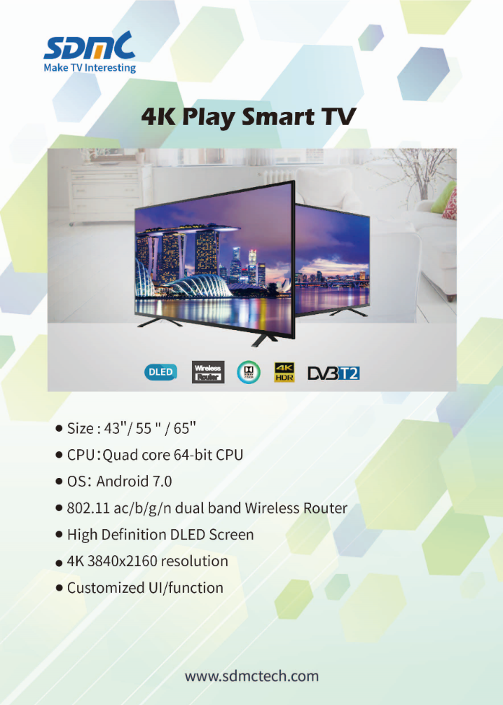 4k play smart TV